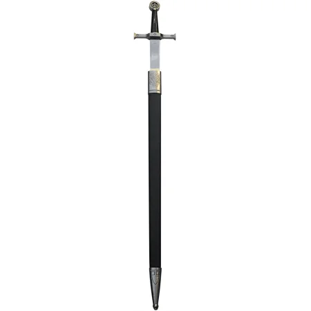 Stalowy miecz rycerski - replika - SW-114